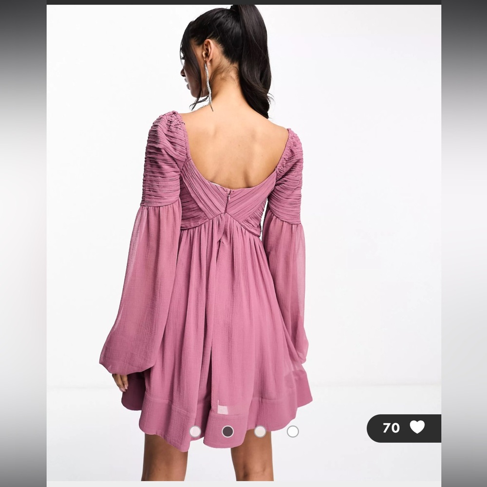 ASOS Pink Mini Dress - Picture 2 of 7